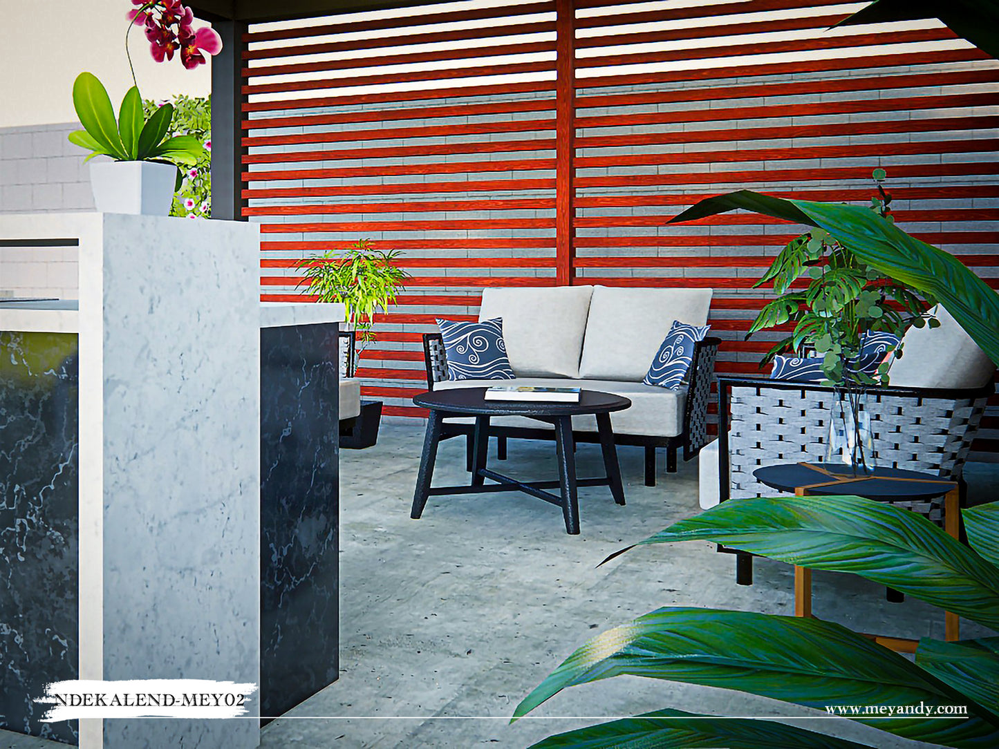 Pergola & BBQ Project Plans - NDEKALEND-MEY02